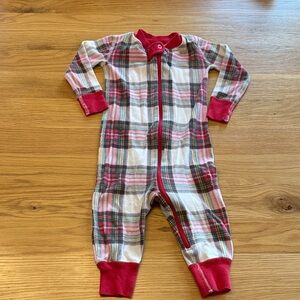 Hanna Andersson Red Plaid Kids Pajama Set